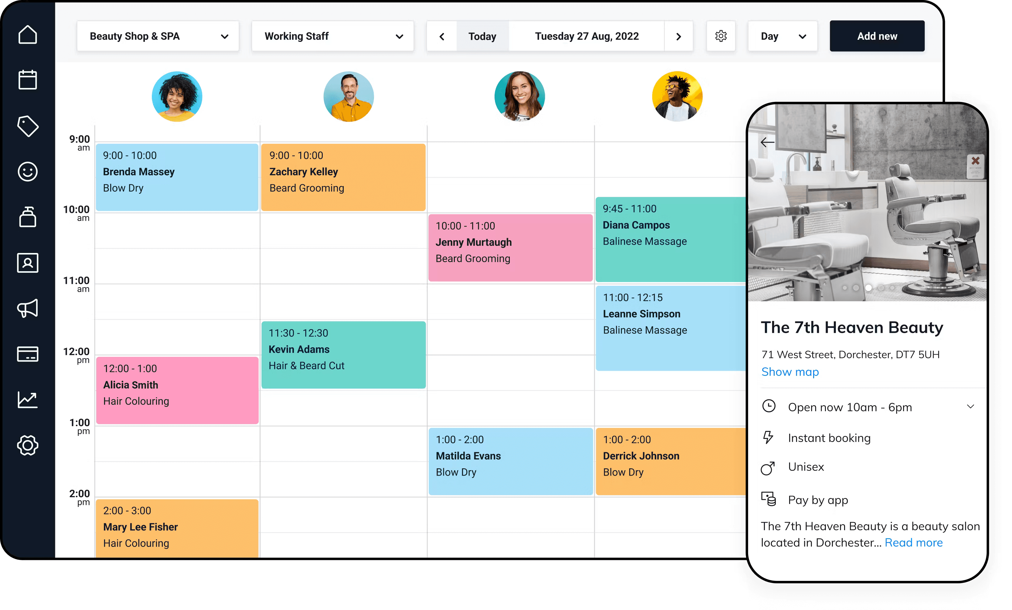 Sistema de Agendamento Online